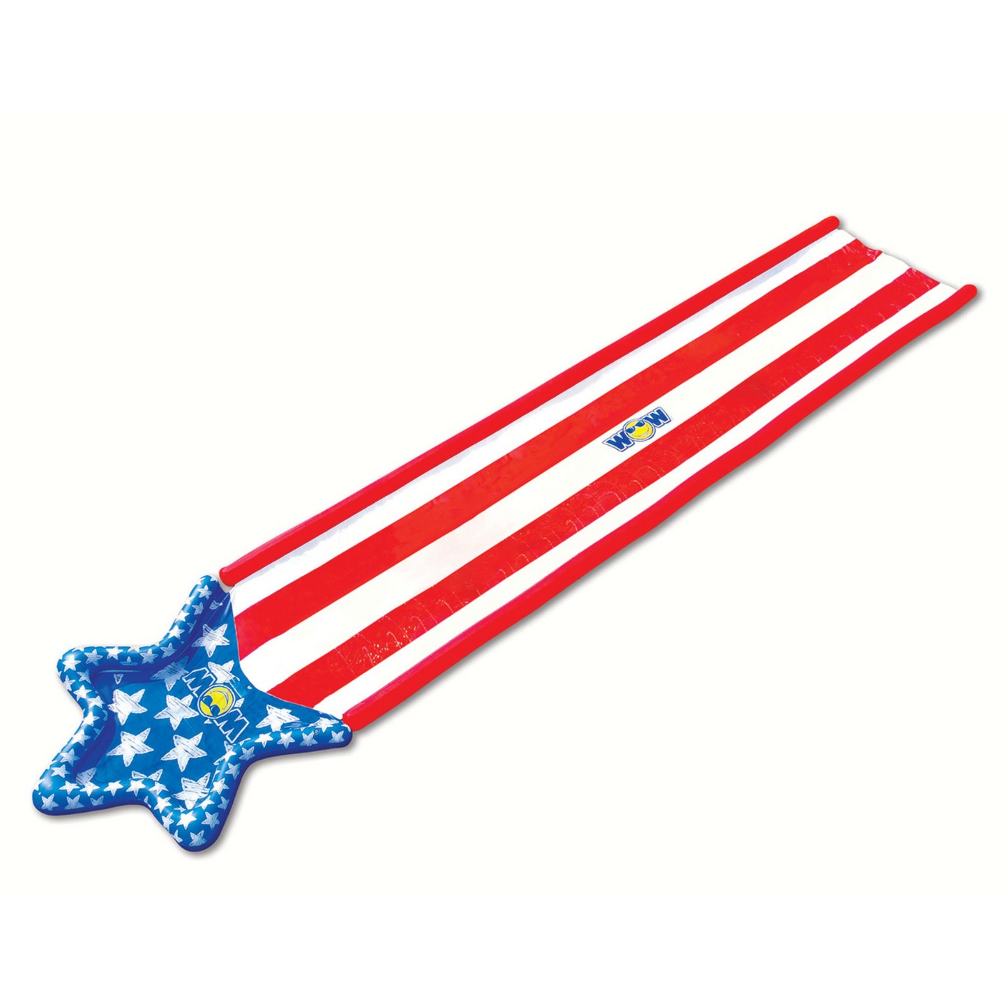 WOW Sports Americana Stars & Stripes 40ft Super Slide with Splash Pool