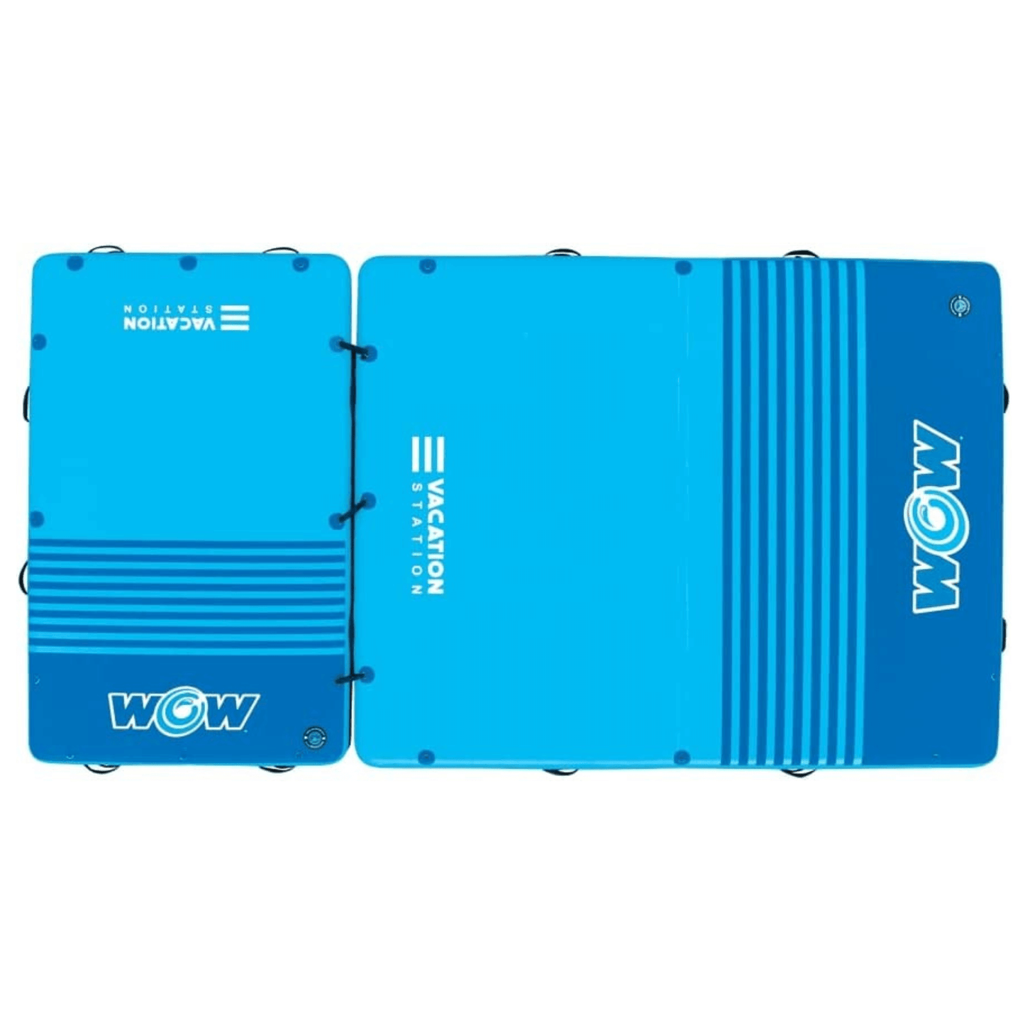 WOW Watersports 10'x8'x6" Drop Stitch Vacation Station Dock w Handles