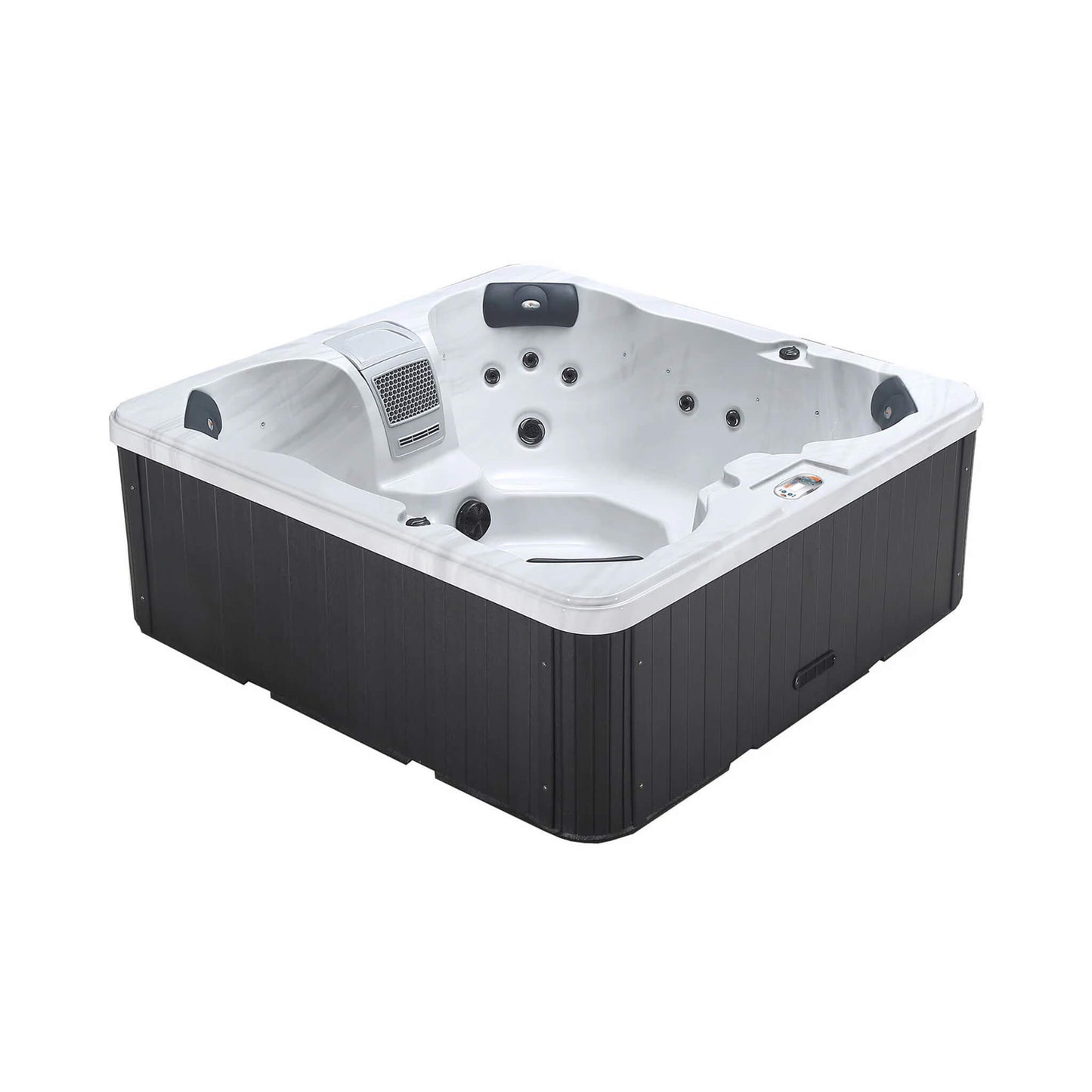 CSC Delaware 5-Person Plug and Play Hydrotherapy Spa with LED Lighting