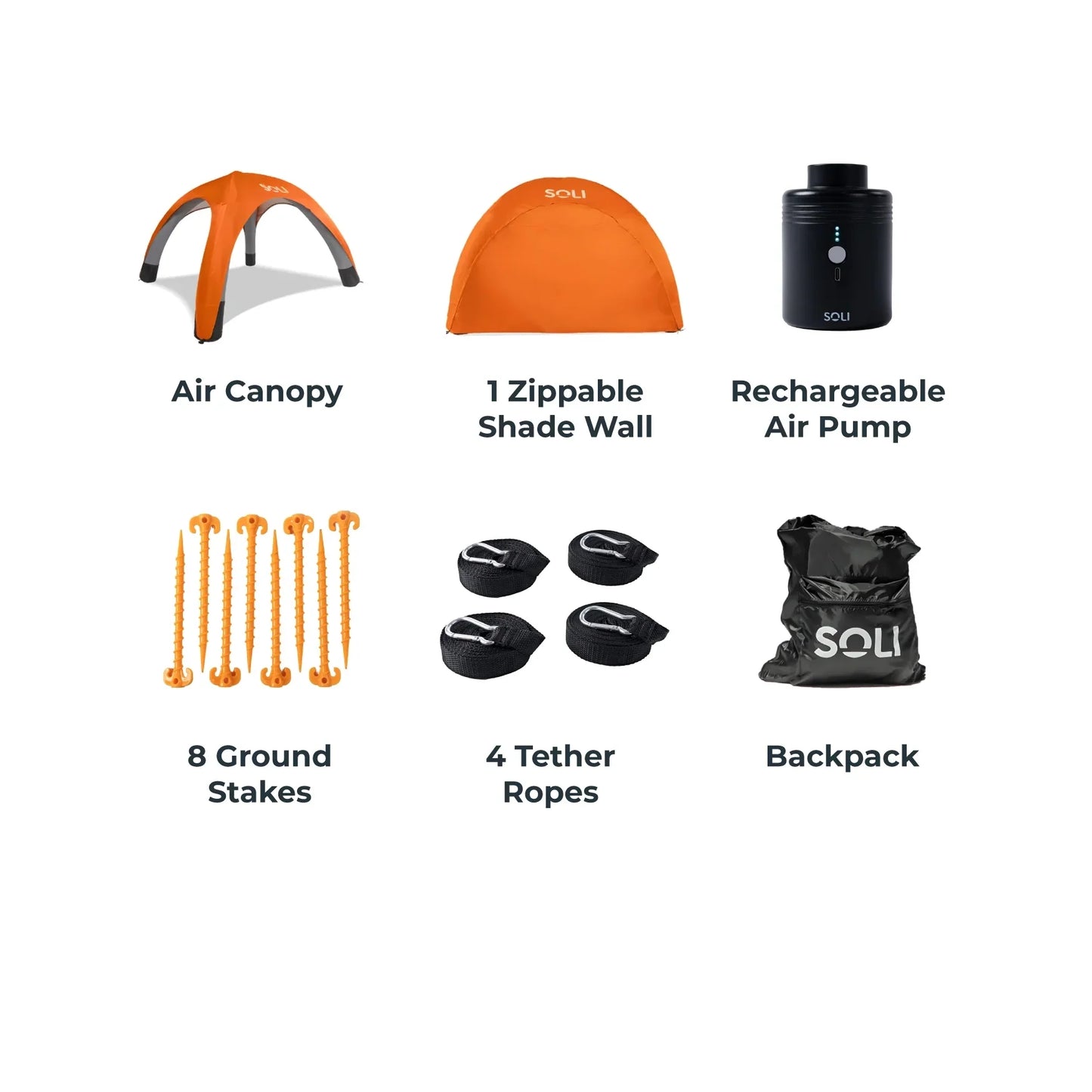 SOLI Instant Inflatable Sun Canopy