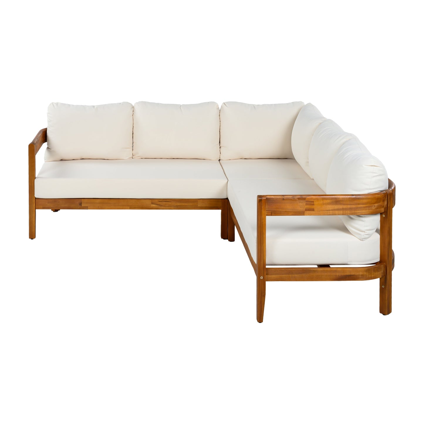 U_Style Acacia Solid Wood Patio Furniture Set