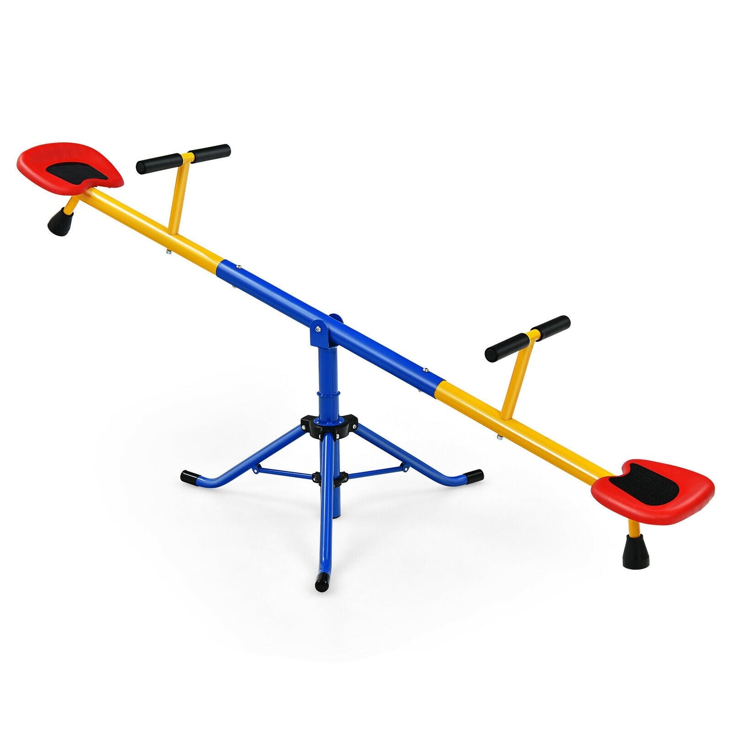 Gbruno 360° Swivel Teeter Totter Playground Seesaw for Kids