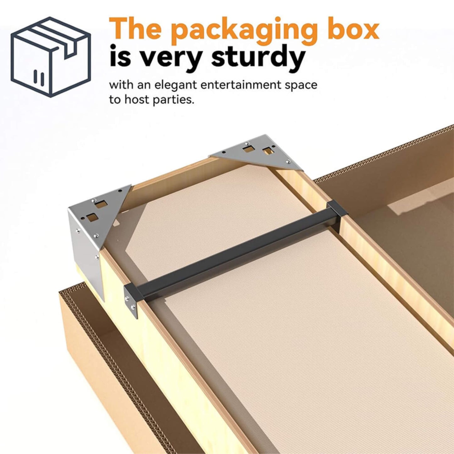 Alora Premium Outdoor Cedar Wood Hardtop Gazebo With Galvanized Steel Roof (SAK31864)