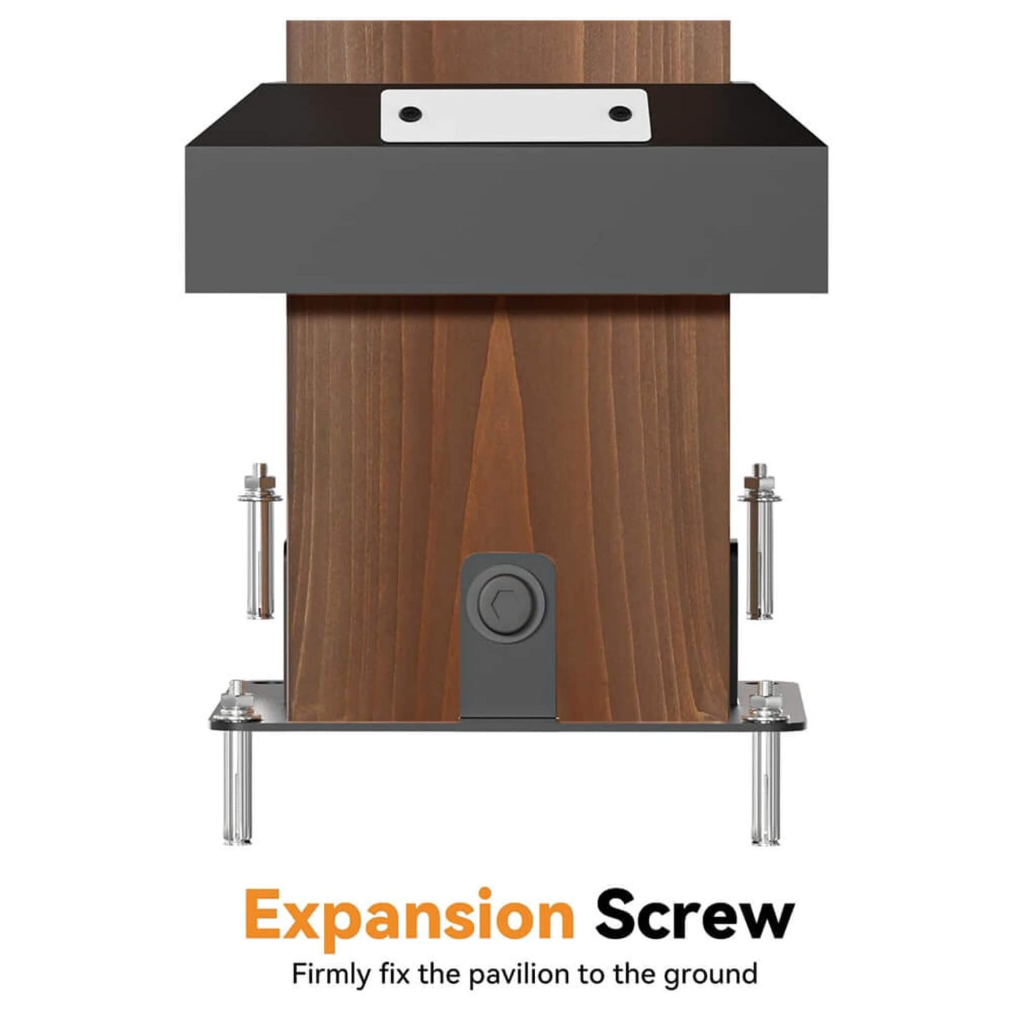 Alora Premium Outdoor Cedar Wood Hardtop Gazebo With Galvanized Steel Roof (SAK31864)