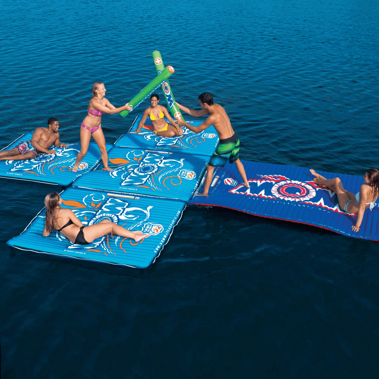 WOW Watersports 6x6 Inflatable Water Walkway with Zippers