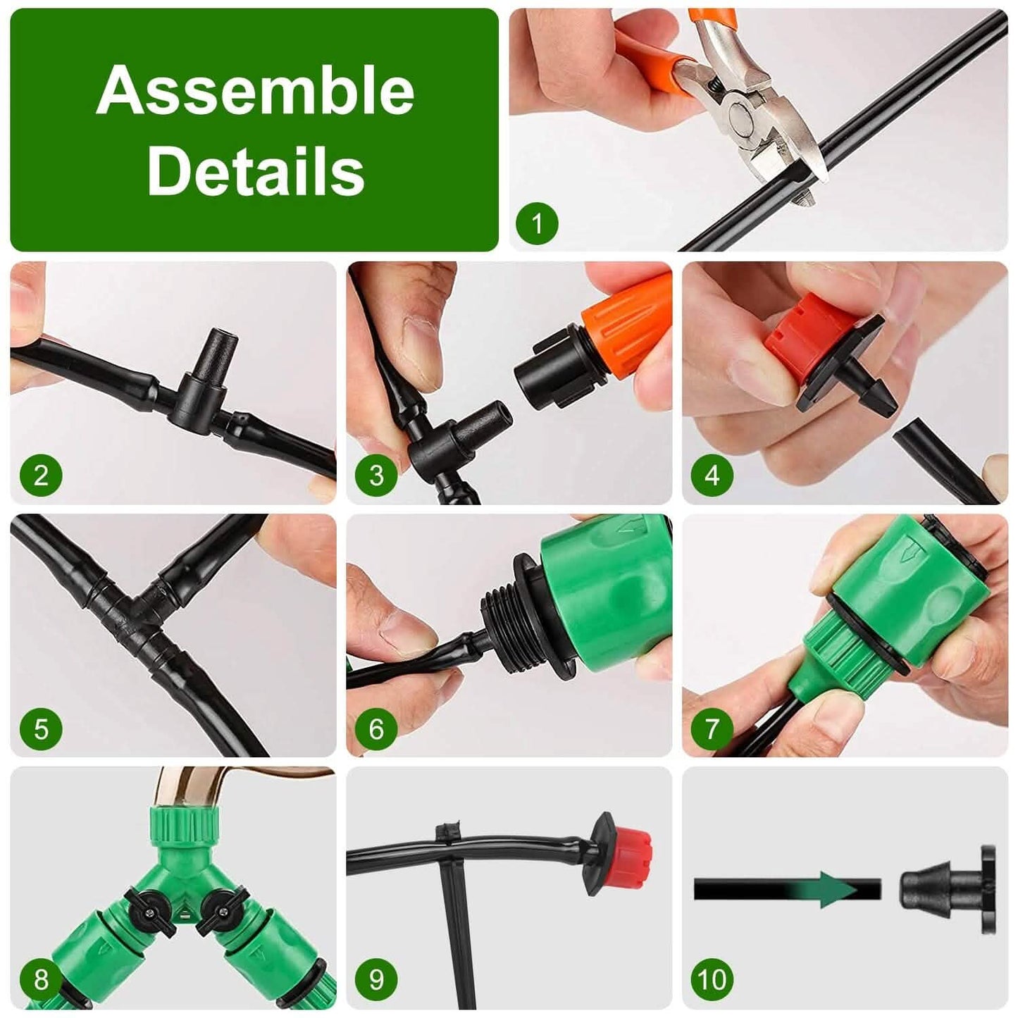 164FT Smart Drip Irrigation System