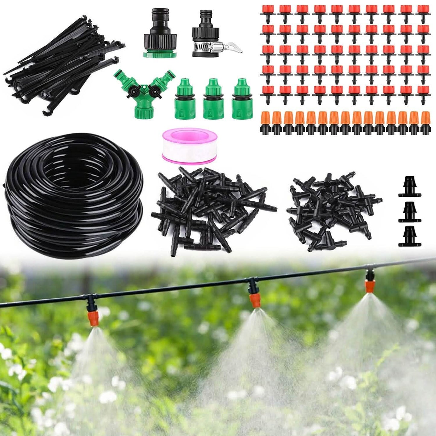 164FT Smart Drip Irrigation System