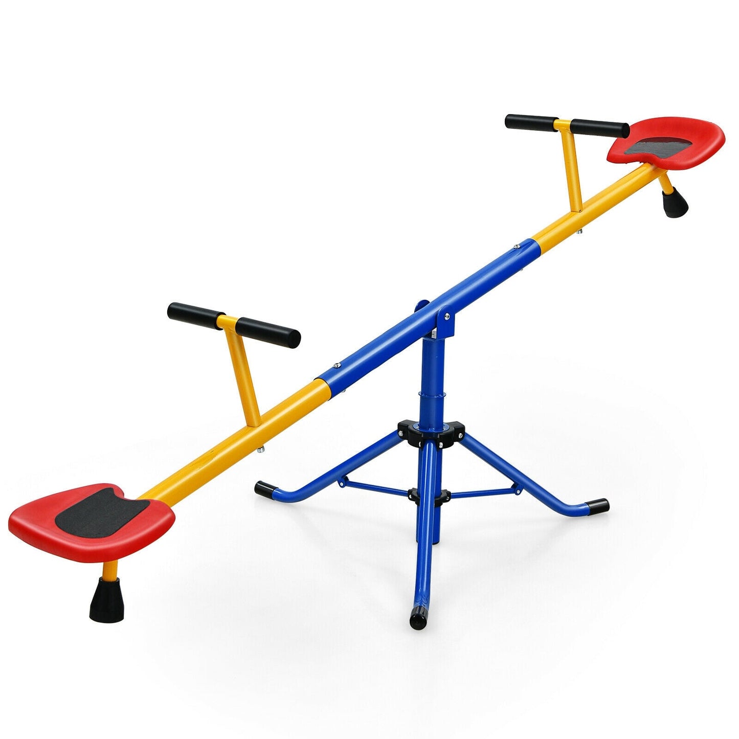 Gbruno 360° Swivel Teeter Totter Playground Seesaw for Kids