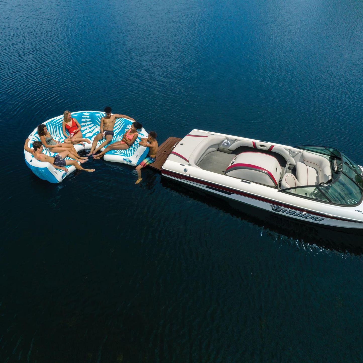 WOW Watersports Inflatable Resort Island for 6-8 People