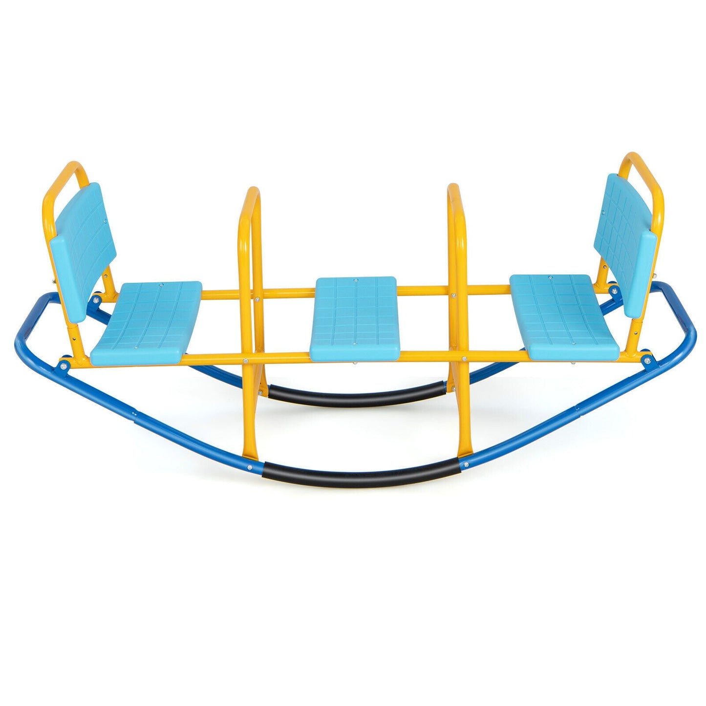 Gbruno Kids Outdoor Swivel Teeter Seesaw - Blue
