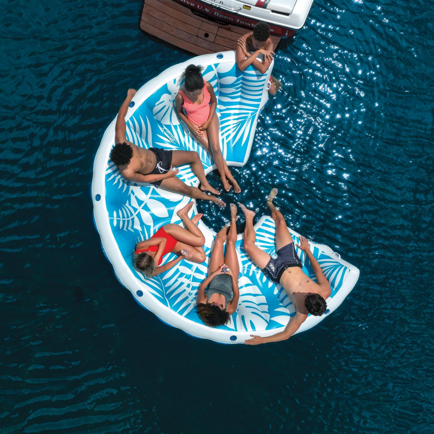 WOW Watersports Inflatable Resort Island for 6-8 People