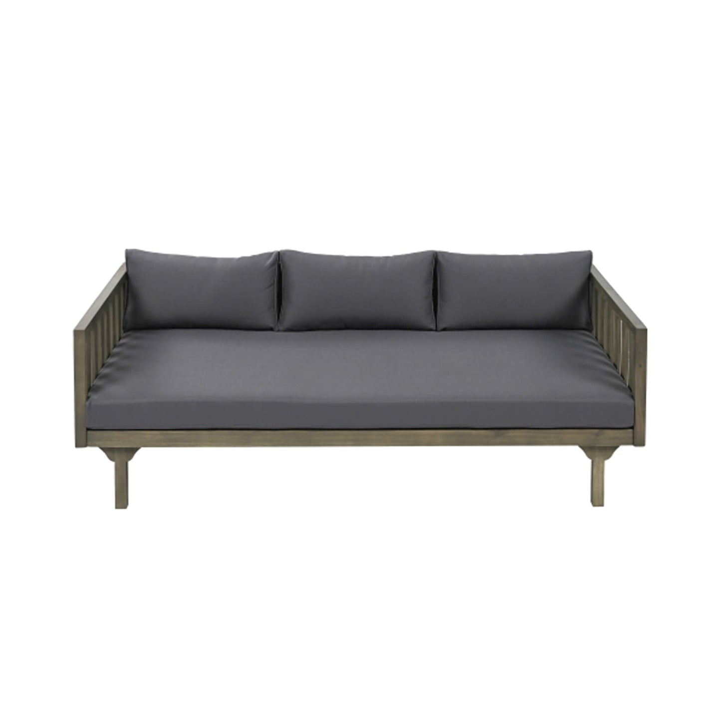 Alora 3-Seater Acacia Wood Daybed Sofa With Water-Resistant Cushions (SAK65773)
