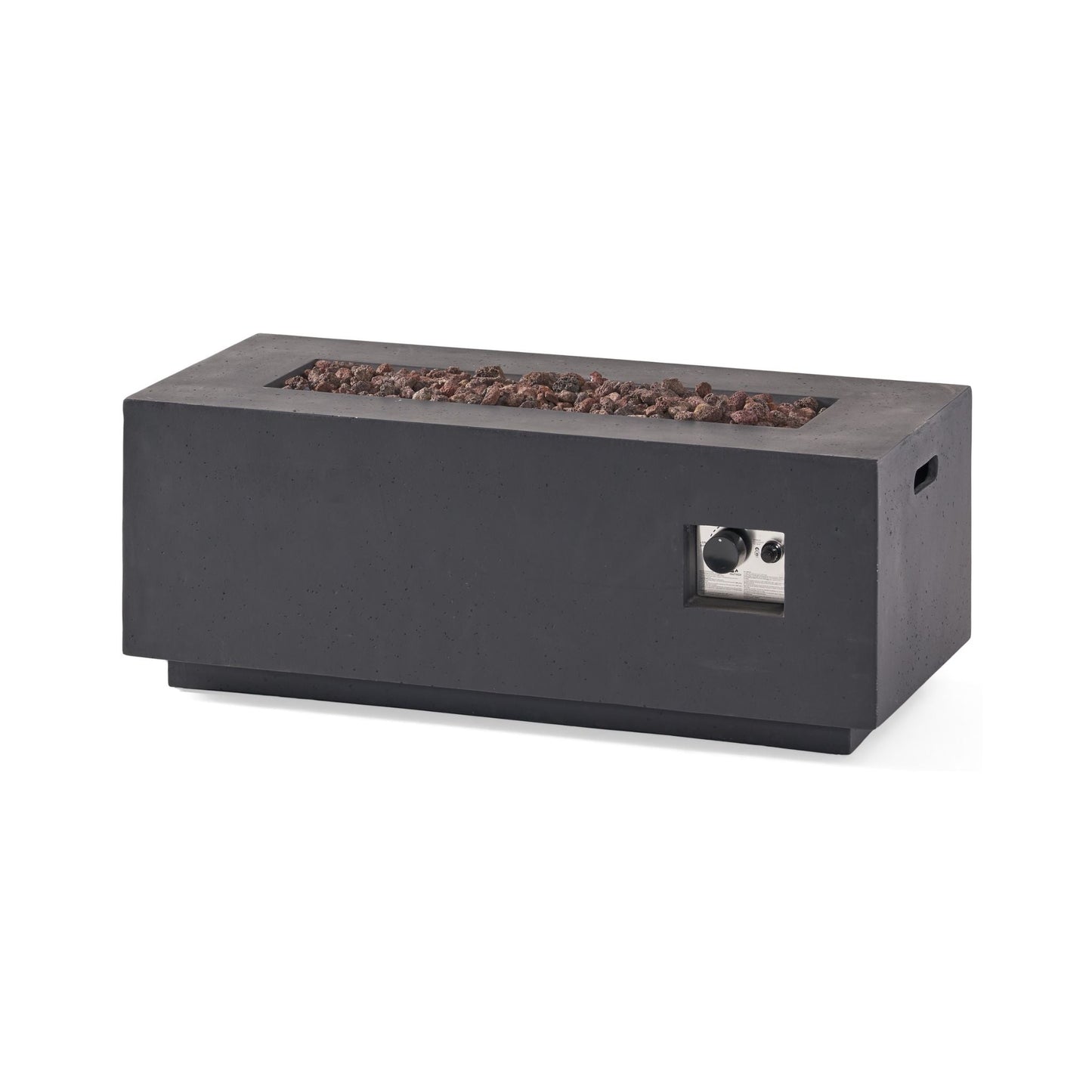 Premium 40K BTU Rectangular Propane Fire Pit Table