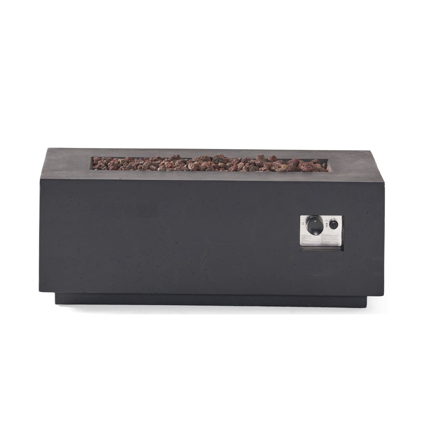 Premium 40K BTU Rectangular Propane Fire Pit Table