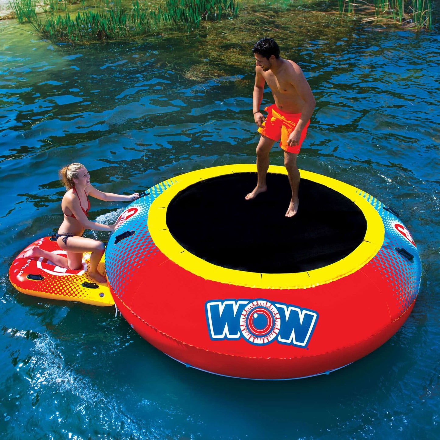 WOW Watersports 10ft Floating Pool and Lake Bouncer