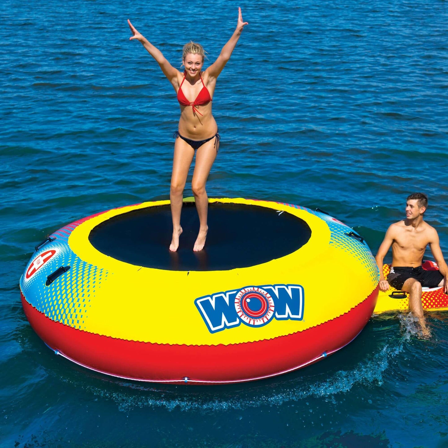 WOW Watersports 10ft Floating Pool and Lake Bouncer