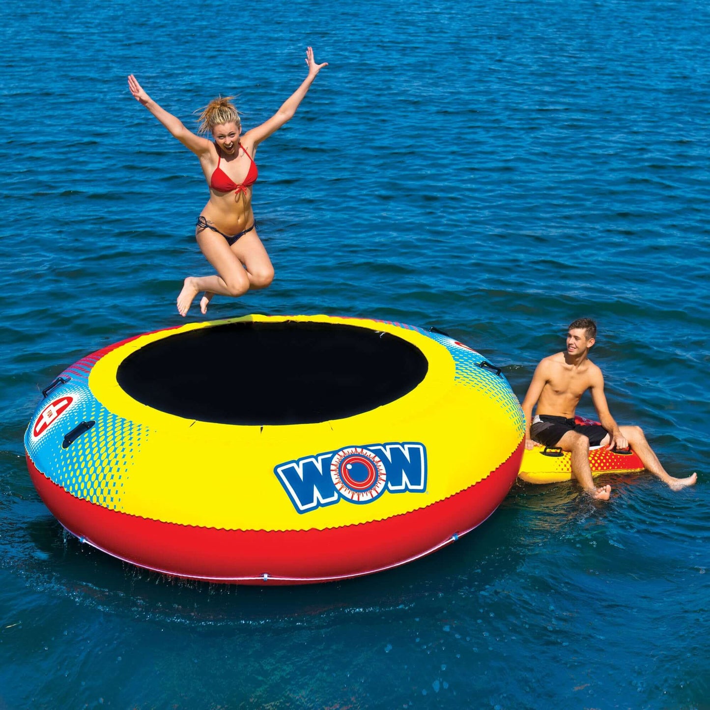WOW Watersports 10ft Floating Pool and Lake Bouncer