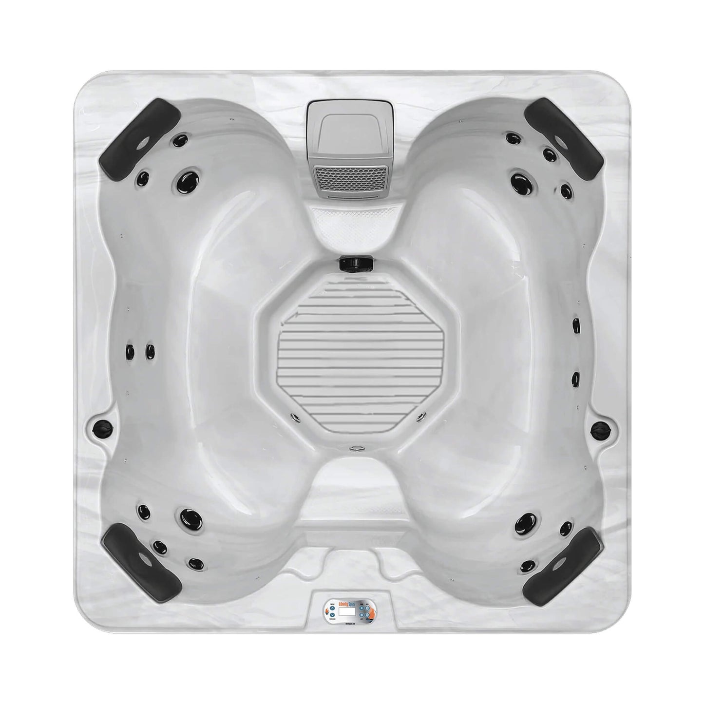 CSC Delaware 5-Person Plug And Play 18-Jet Spa With LED Lighting [LS45K] (SAK46938)