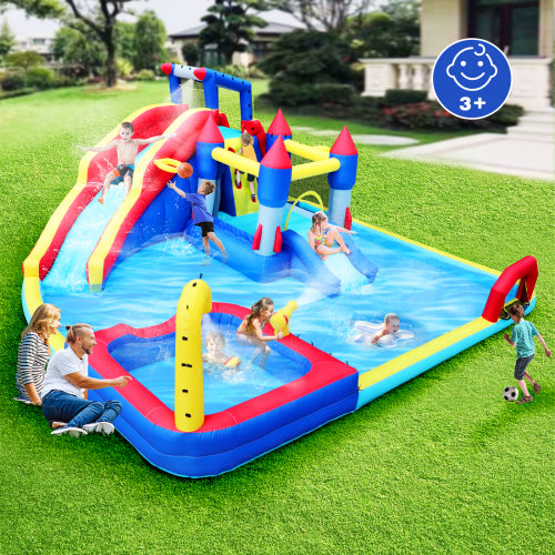 Ultimate 10 in 1 Inflatable Water Park Bouncing House