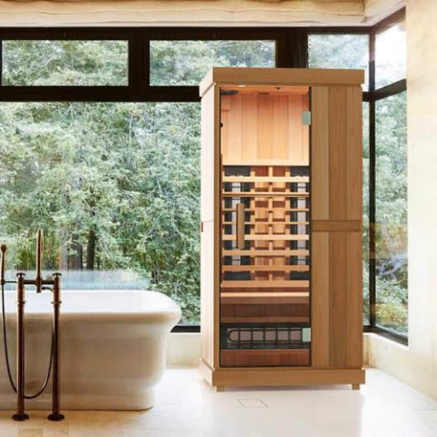 Finnmark FD-1 Full Spectrum Infrared Sauna with Bluetooth Audio