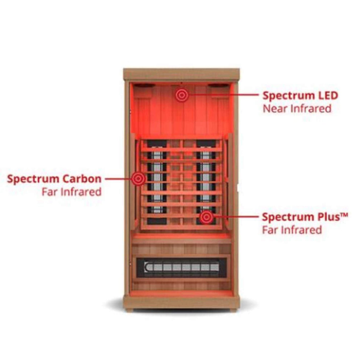 Finnmark FD-1 Full Spectrum Infrared Sauna with Bluetooth Audio