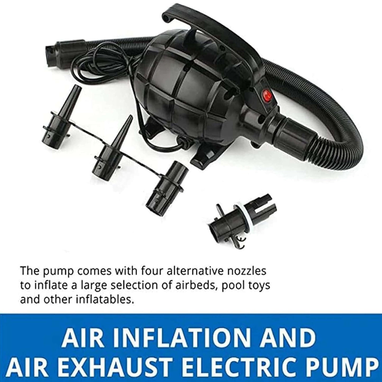 Giant Heavy-Duty Inflatable Iceberg With Water Slide And Air Pump [Made-To-Order] (SAK30548)