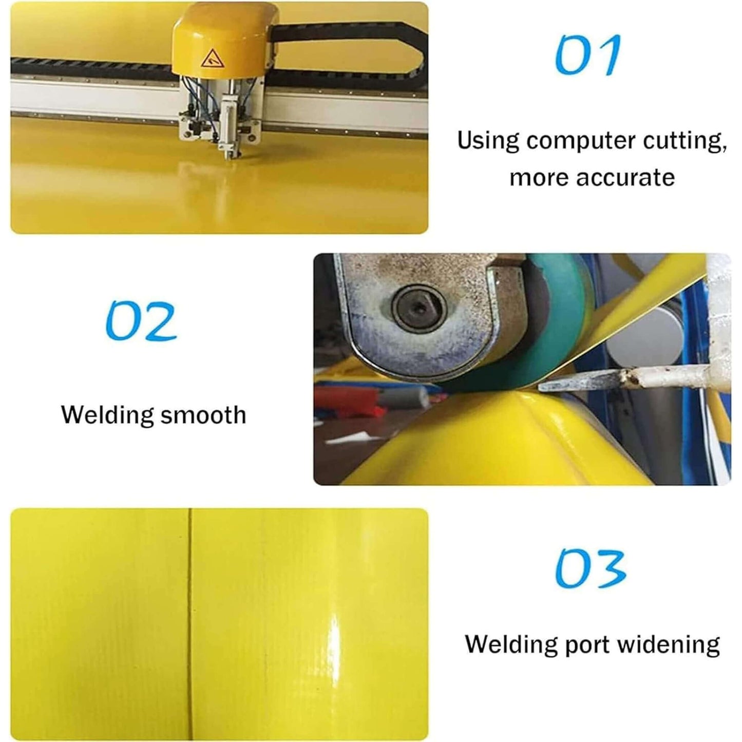 Giant Heavy-Duty Inflatable Iceberg With Water Slide And Air Pump [Made-To-Order] (SAK30548)