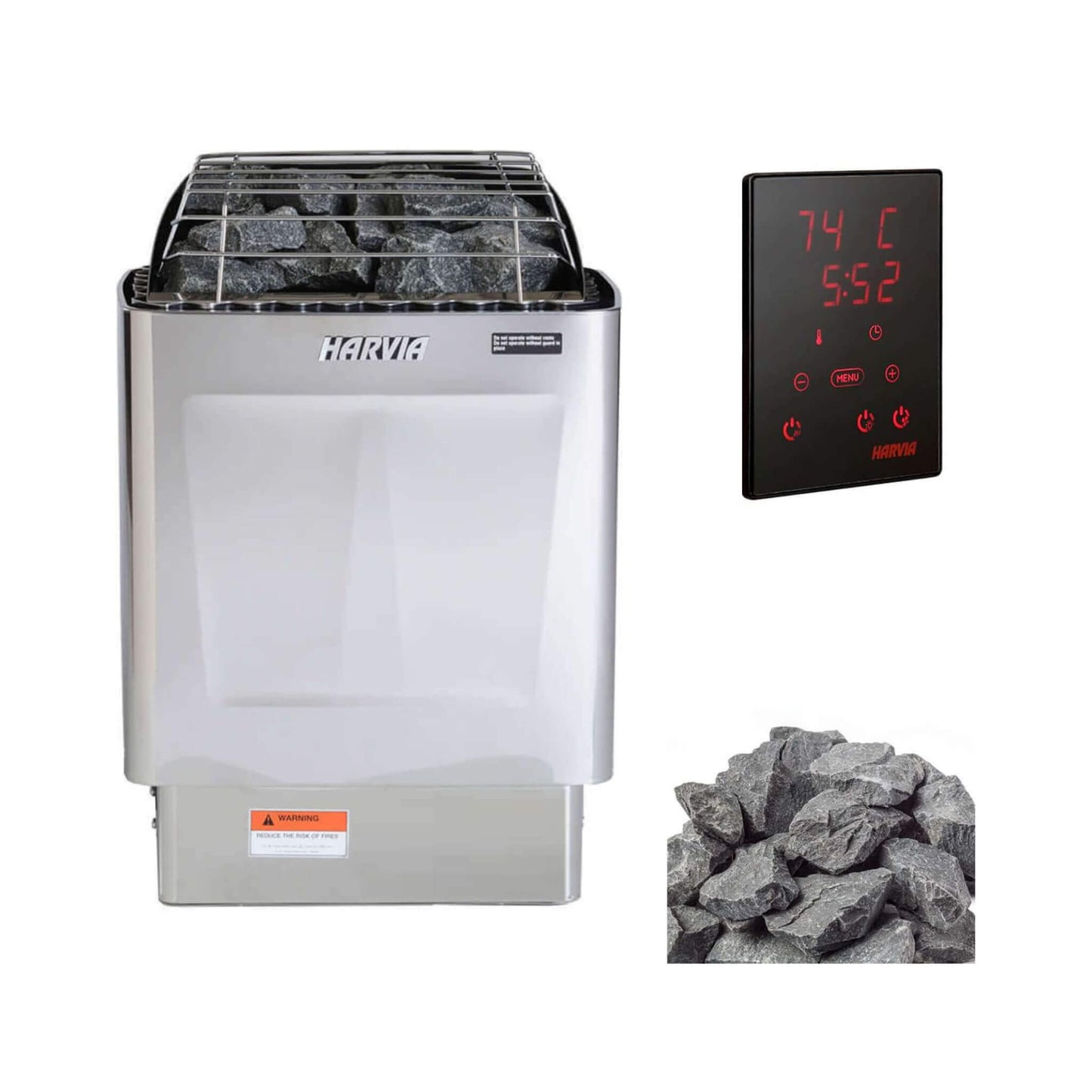 Harvia KIP80W 8KW Electric Sauna Heater