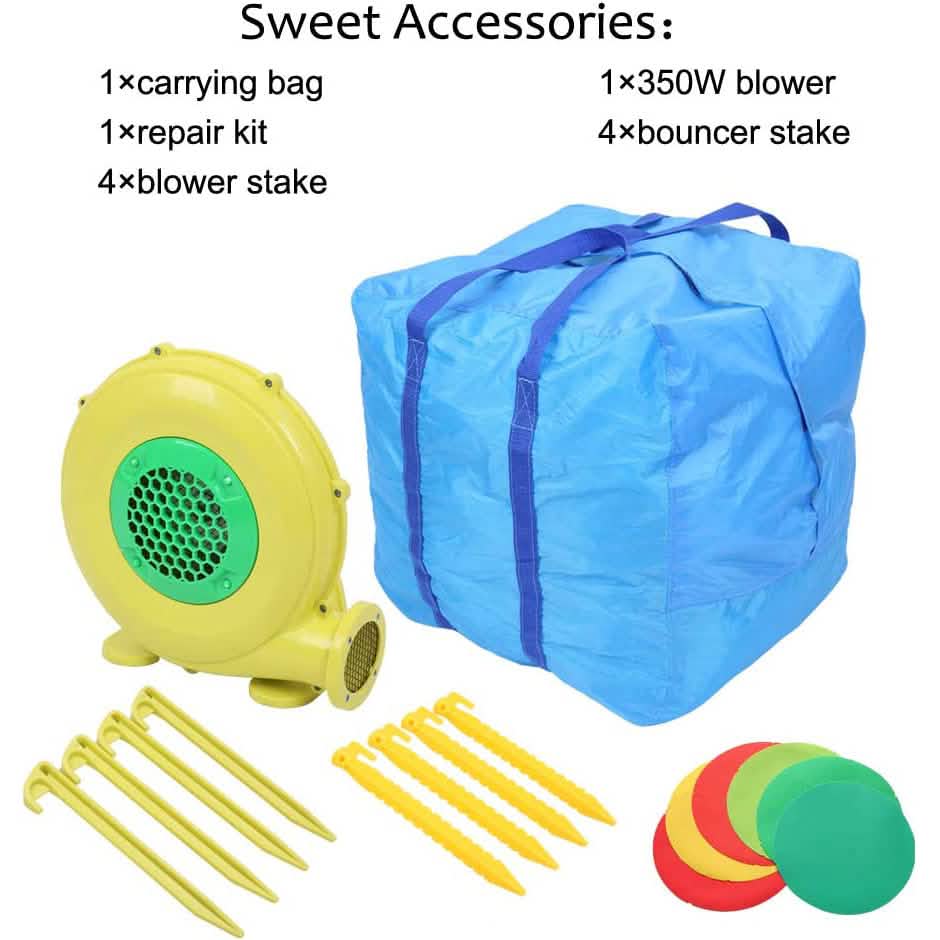 Inflatable Bounce House with Air Blower