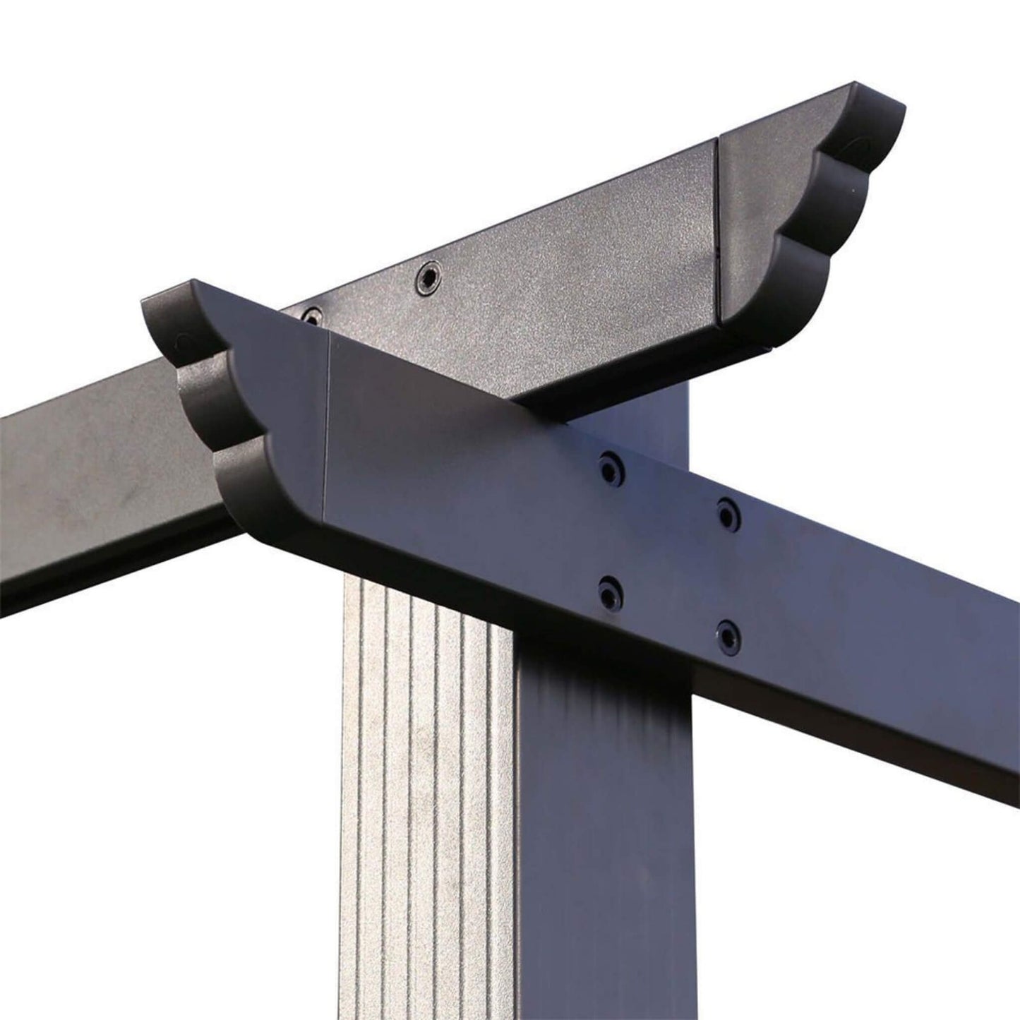 Alora Large Outdoor Patio Pergola With Canopy & Retractable Sun Shades, Beige (SAK51842)