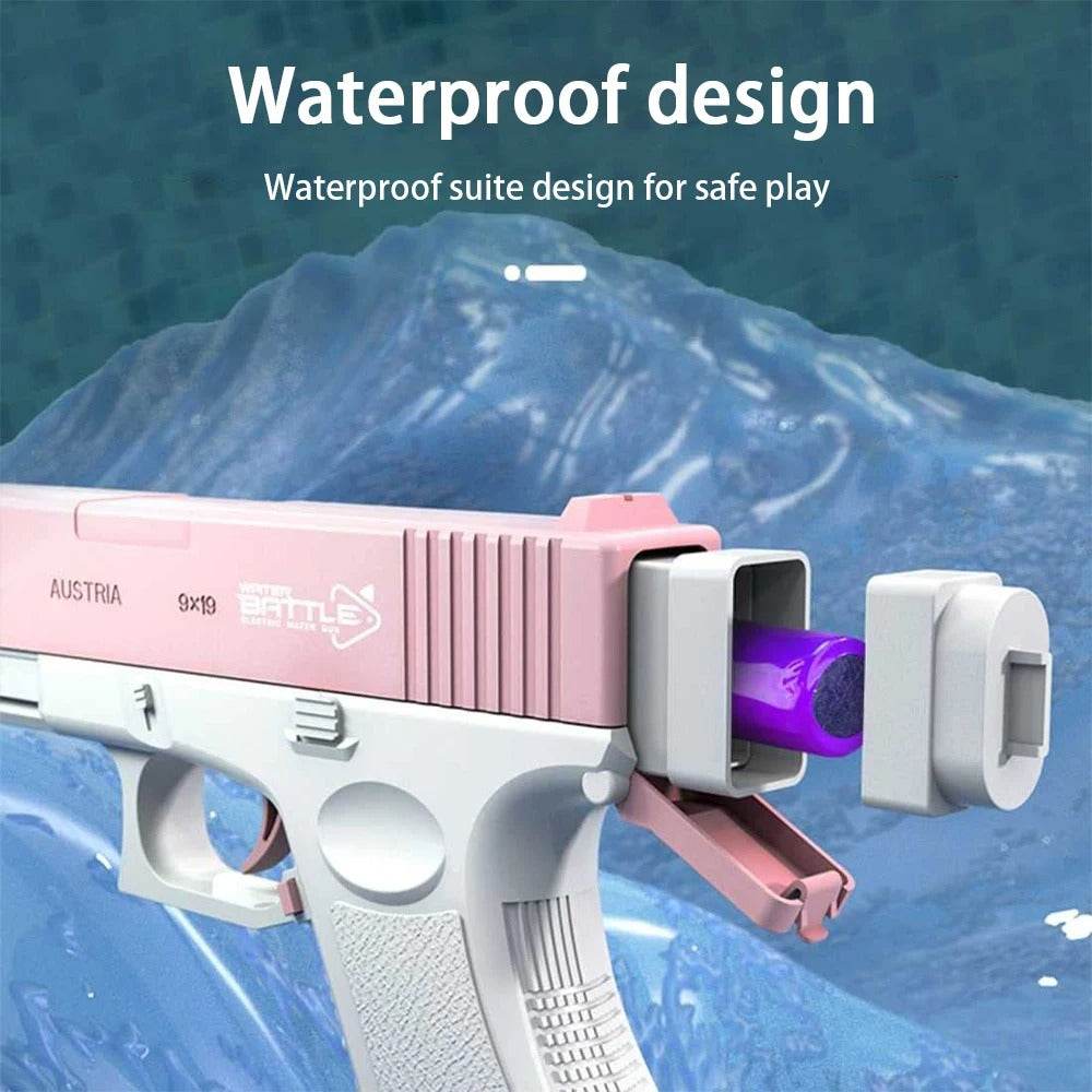 M416 Full Automatic Electric Water Gun – Outdoor Summer Toy for Kids