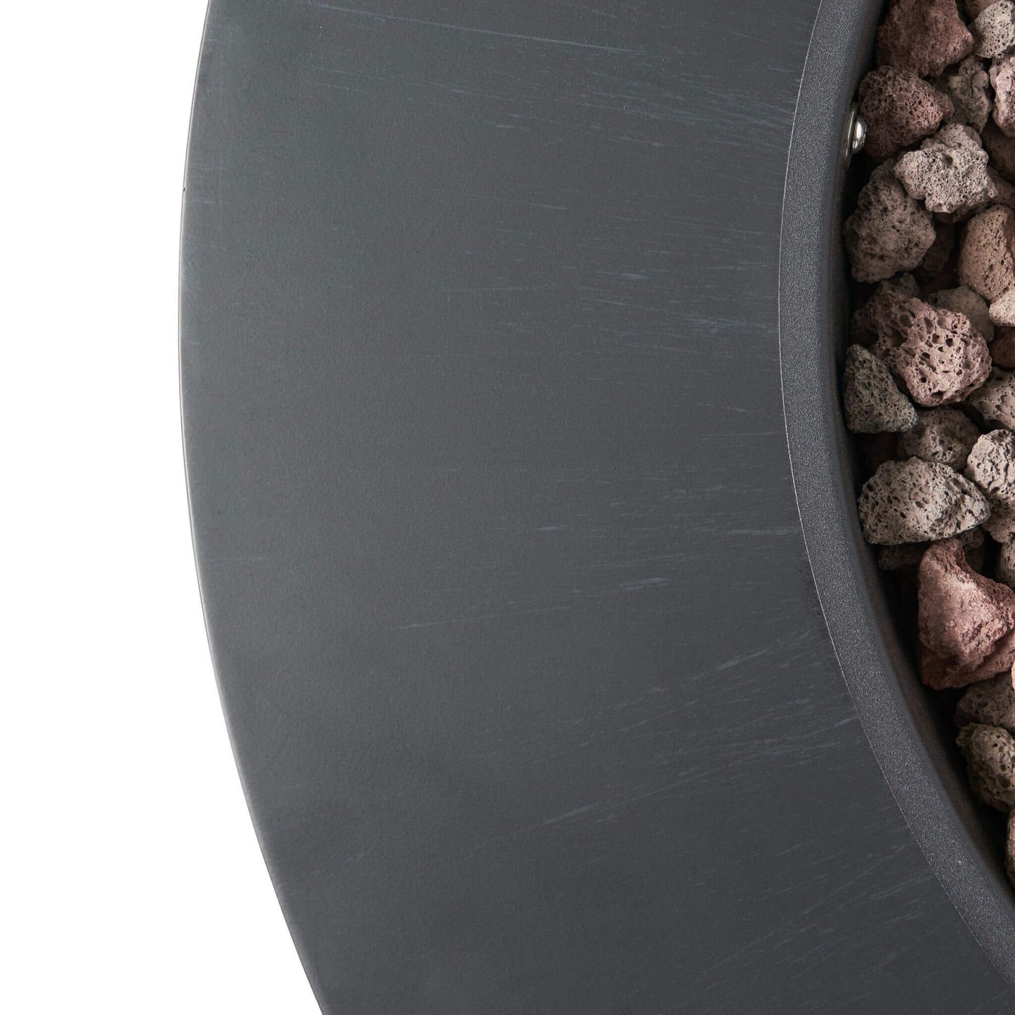 32-Inch Round Iron Propane Fire Pit - 40K BTU