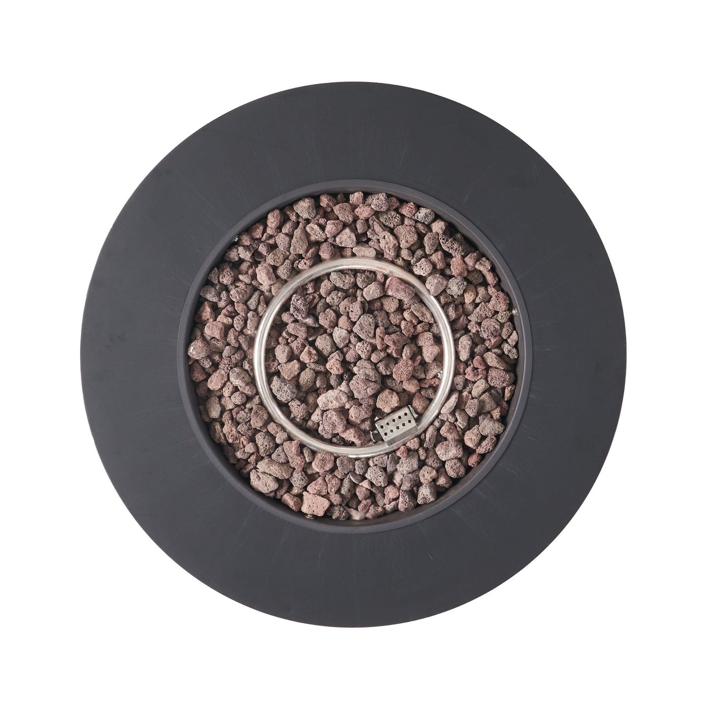 32-Inch Round Iron Propane Fire Pit - 40K BTU