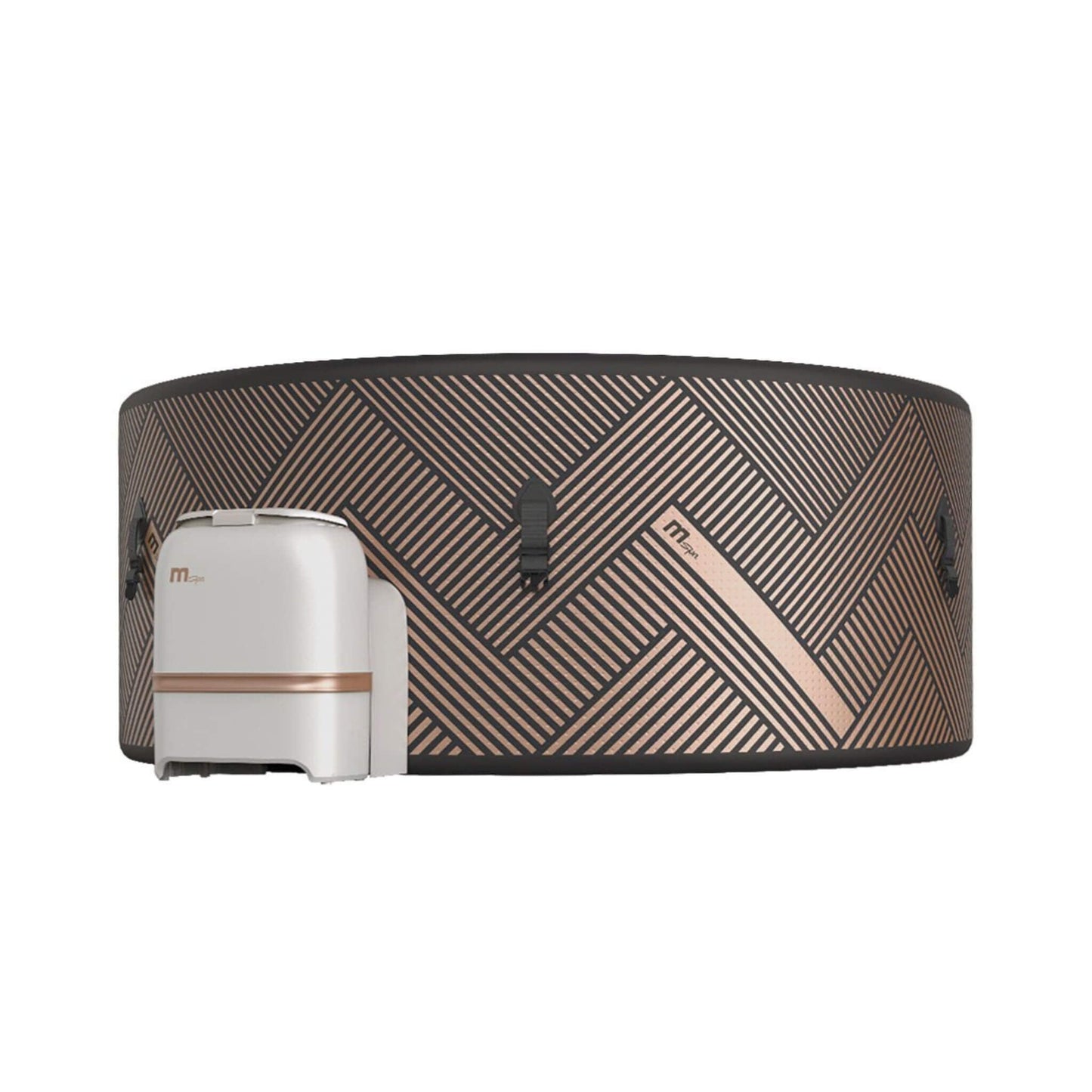 MSpa F-MO063W Mono Frame Series Luxury 6-Person Inflatable Round Hot Tub With WIFI Control (SAK75263)