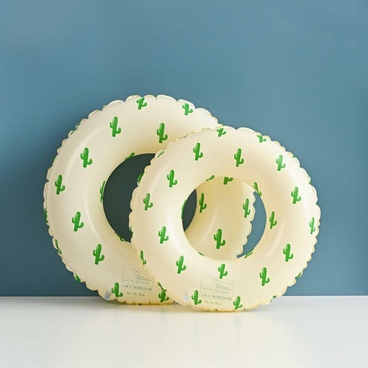 2PCS Inflatable Swimming Rings Pool Floats for Adults | Summer Beach Toy