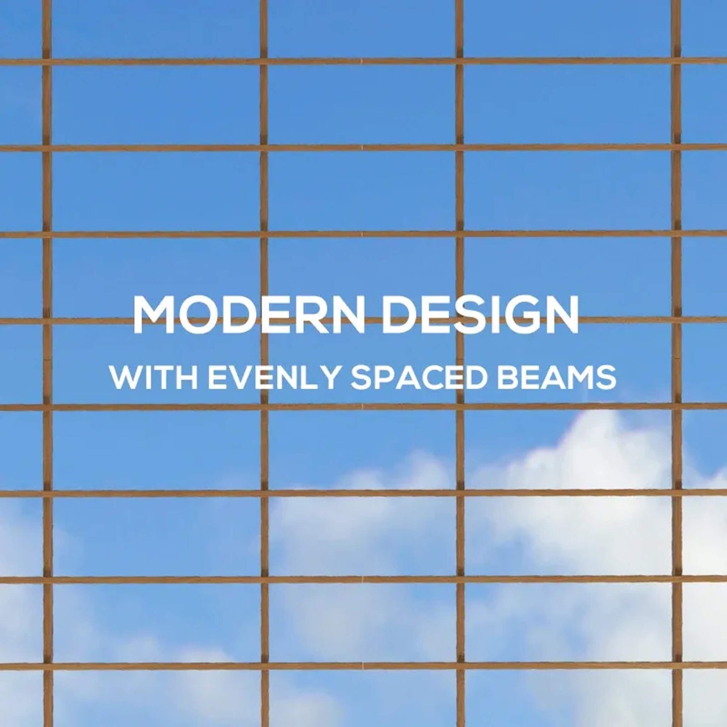 Alora Premium Outdoor Wooden Grape Trellis Pergola (SAK18579)