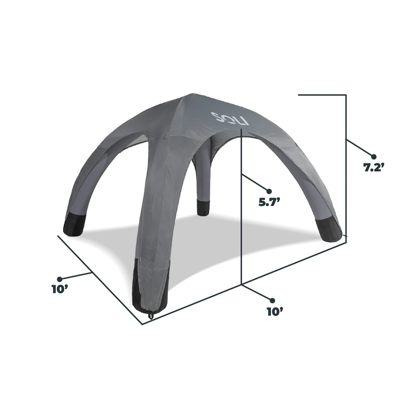 SOLI Instant Inflatable Sun Canopy