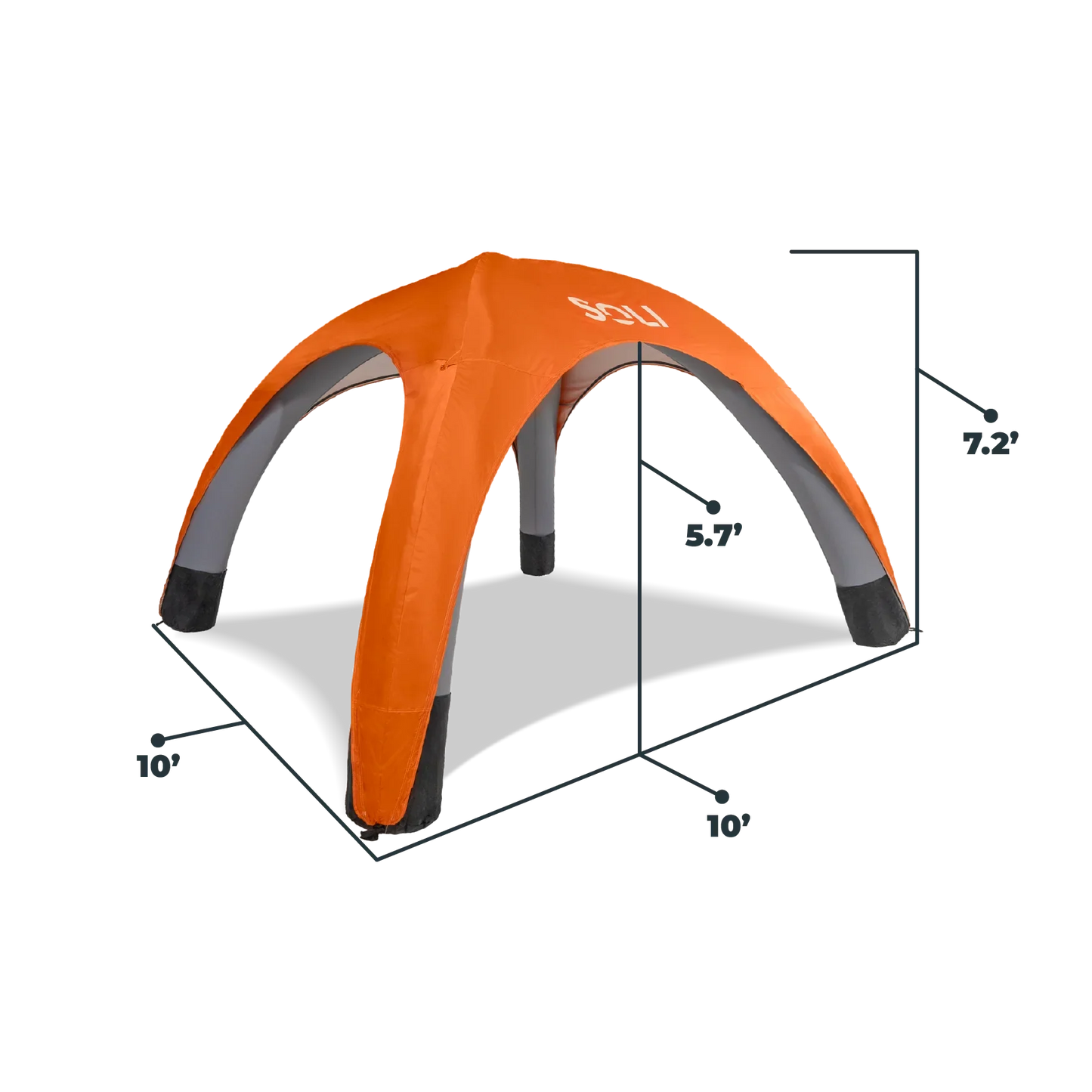 SOLI Instant Inflatable Sun Canopy