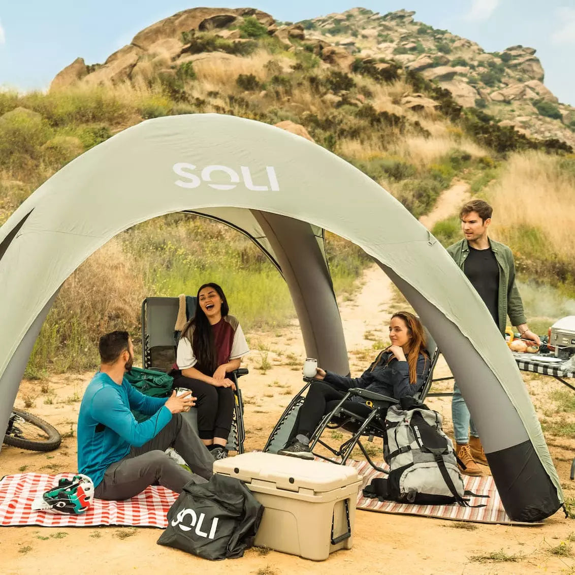 SOLI Instant Inflatable Sun Canopy