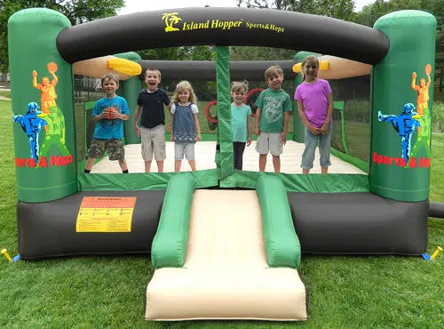 Island Hopper Sports & Hops 5-in-1 Bounce House