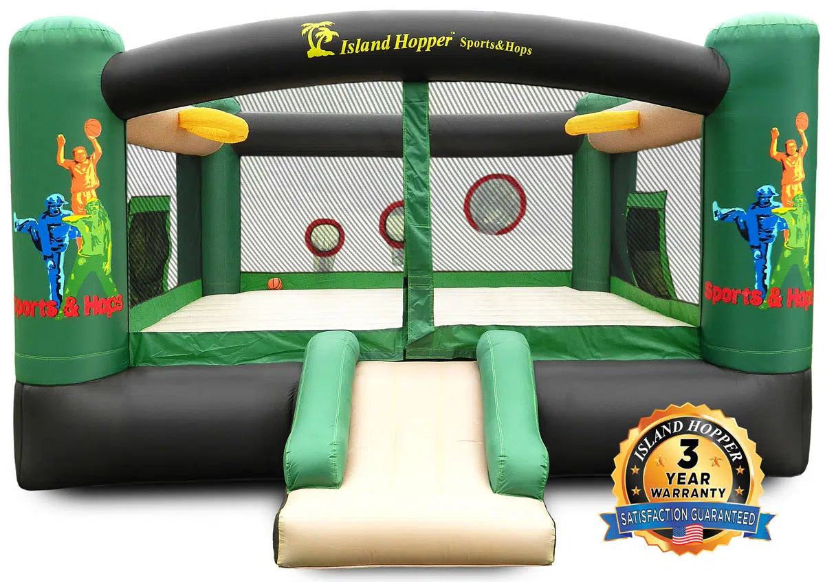 Island Hopper Sports & Hops 5-in-1 Bounce House