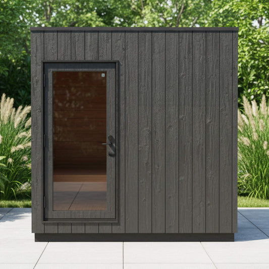 ThermaSol Nordic Misty Outdoor Changing Room With Single Entrance [Made-To-Order] [14-KIR-3755/56] (SAK12597)