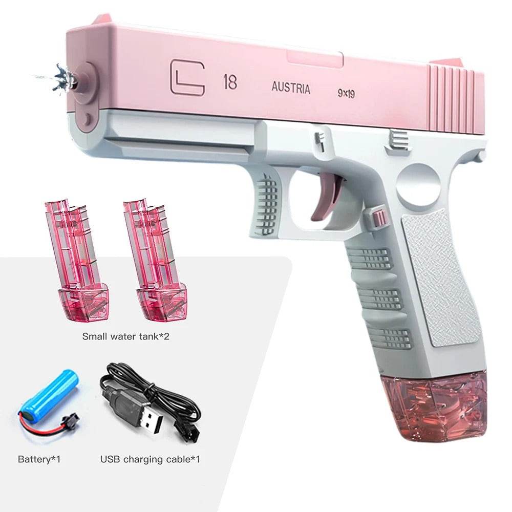 M416 Full Automatic Electric Water Gun – Outdoor Summer Toy for Kids